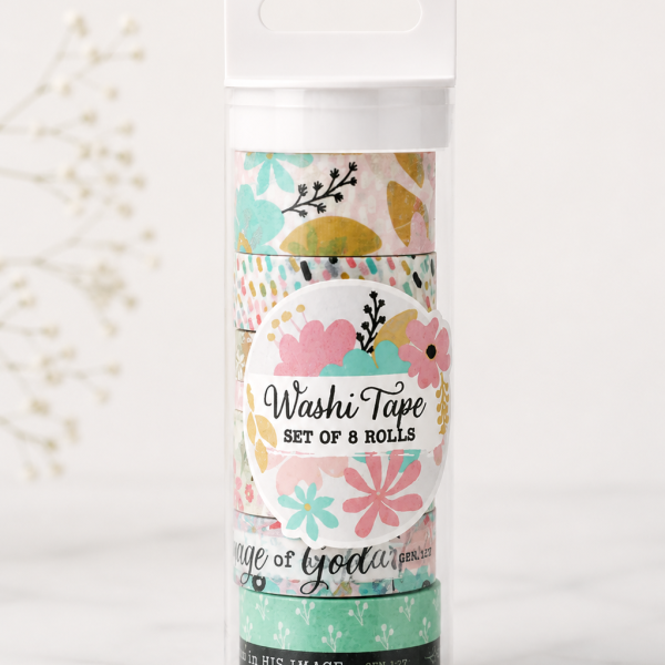 God's Masterpiece Eight-Piece Washi Tape Set