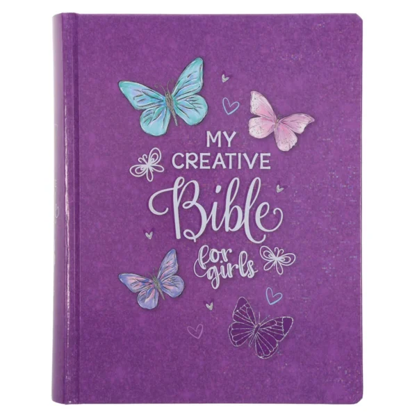 ESV Purple Stickers Hardcover My Creative Bible for Girls