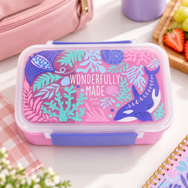 Wonderfully Made Plastic Lunch Box